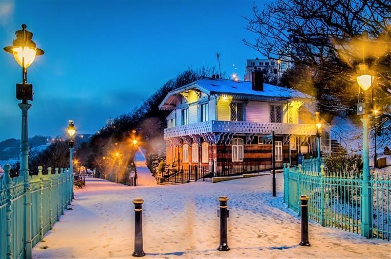 The Spa Chalet Scarborough Hot Tub, Pool, Gym, Beach Location Exteriér fotografie